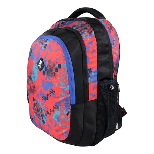 Mike Bags Trio School Bags – 17L | Stylish & Durable Red Backpack