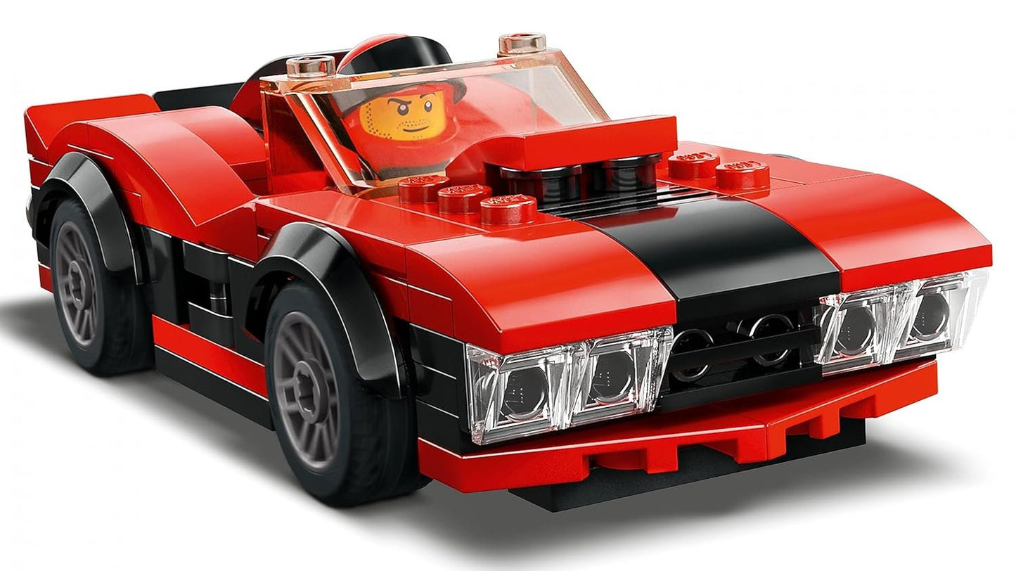 LEGO 60395 City Combo Race Pack Building Toy Set (362 Pieces)