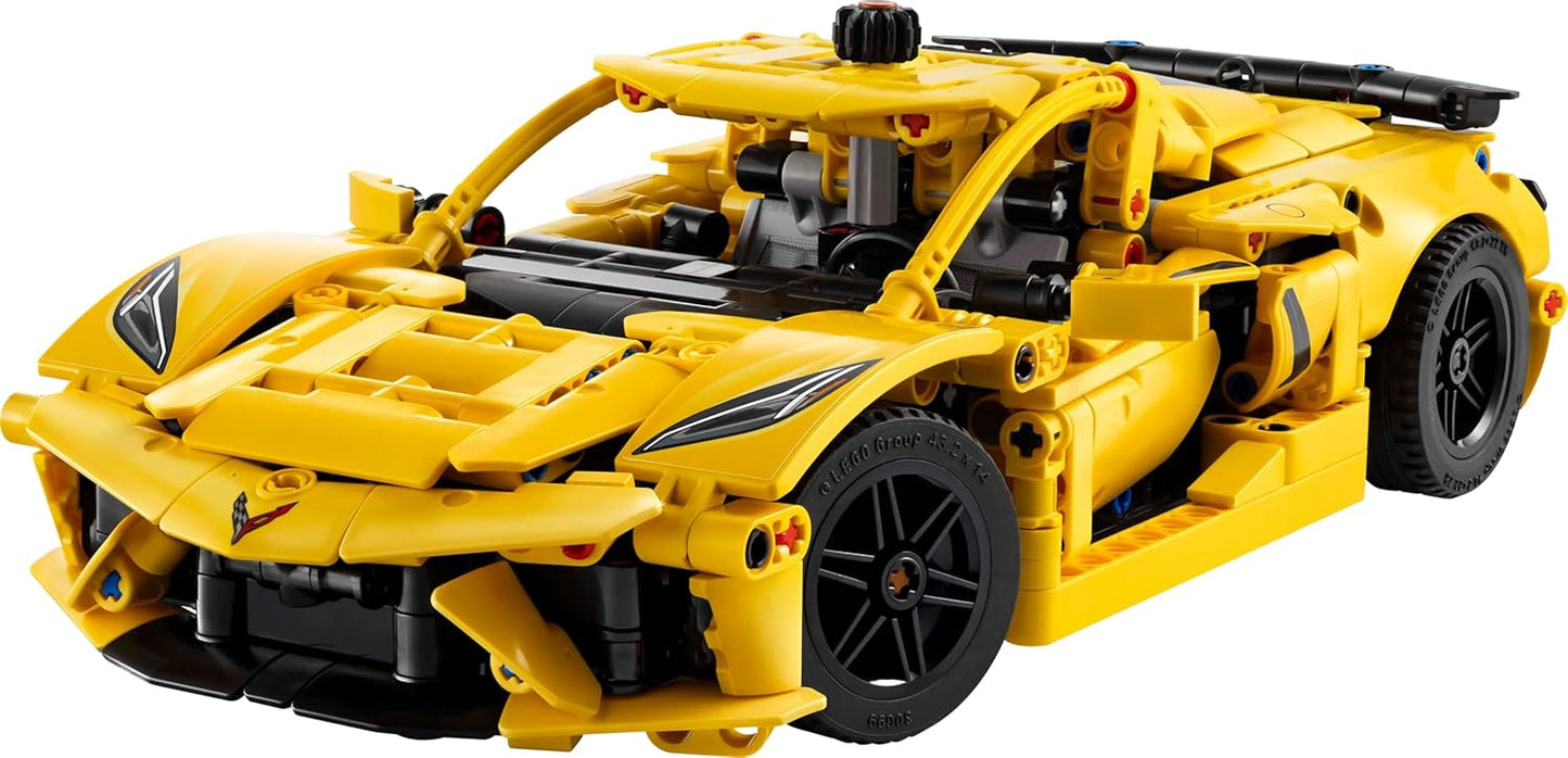 LEGO Technic Chevrolet Corvette Stingray Car Model Kit Vehicle Toy 42205 Building Blocks Toys for 9+ Gift for Boys and Girls