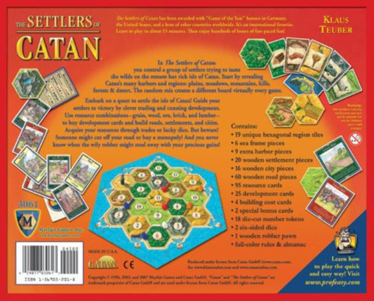 The Settlers of Catan Board Game