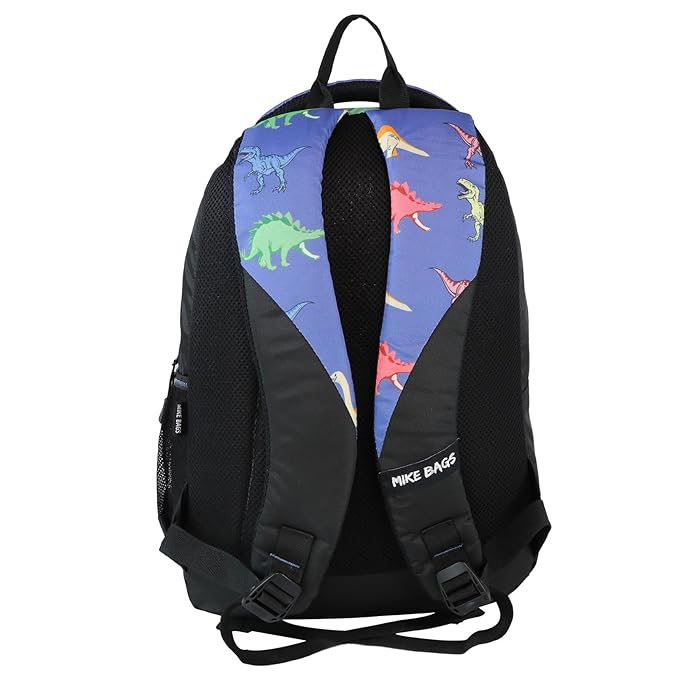 Mike Rage Dino School Bags – 18L | Fun & Durable Blue Backpack for Kids