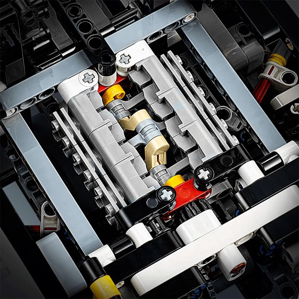 LEGO 42096 Technic Porsche 911 Rsr Building Blocks For Kids (1580 Pcs) ,Multicolor