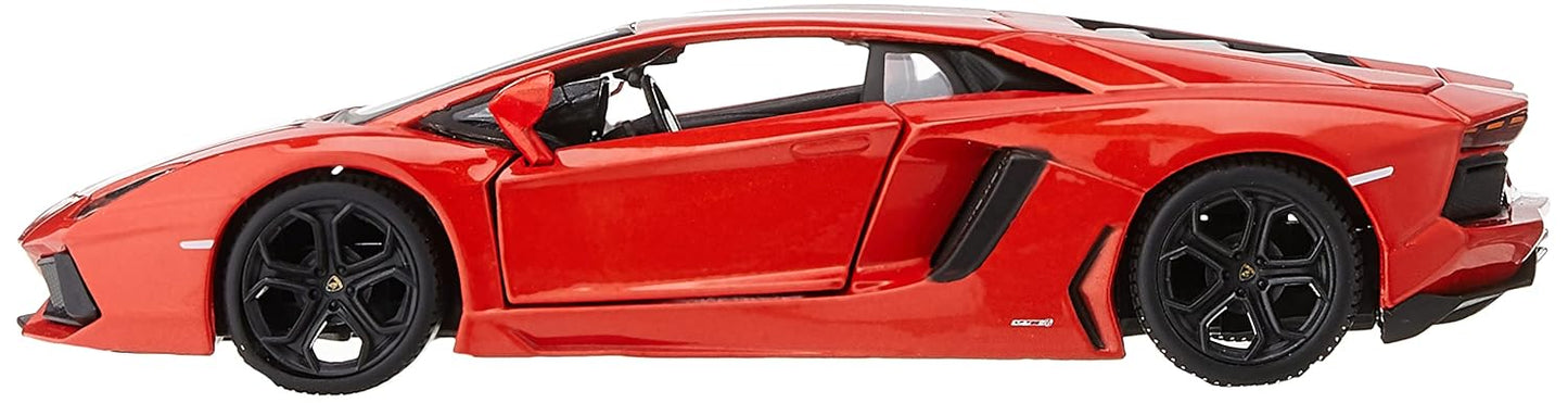 Lamborghini Aventador Coupe Orange 1:18 Scale Diecast Model Car by Maisto