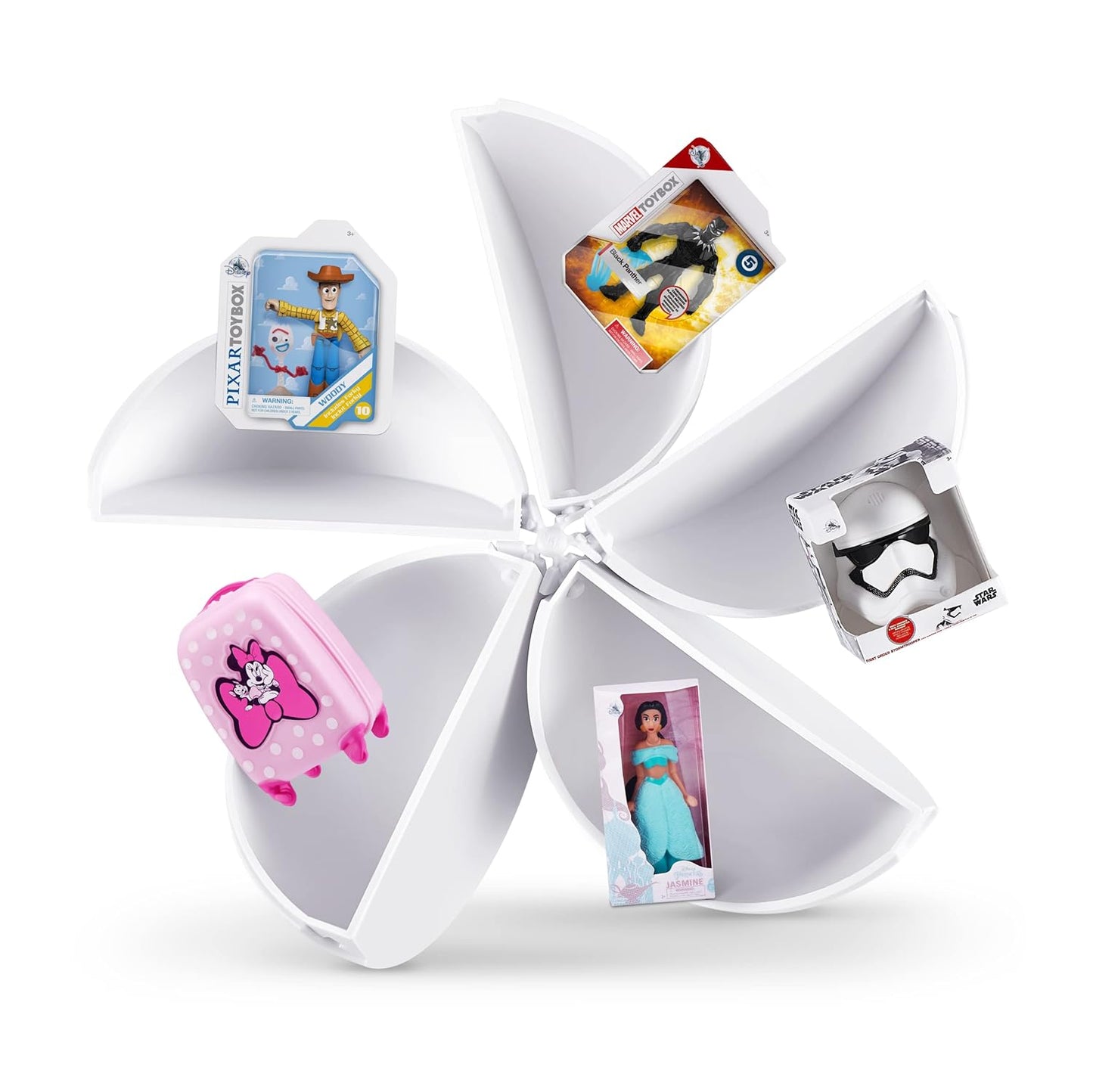 Zuru Mini Brands Disney Store Edition Series 2 Miniature Toy Product Blind Capsule - Contains 5 Miniature Figures