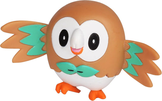 Pokemon - Battle Figure Pack - Rowlet + Litten