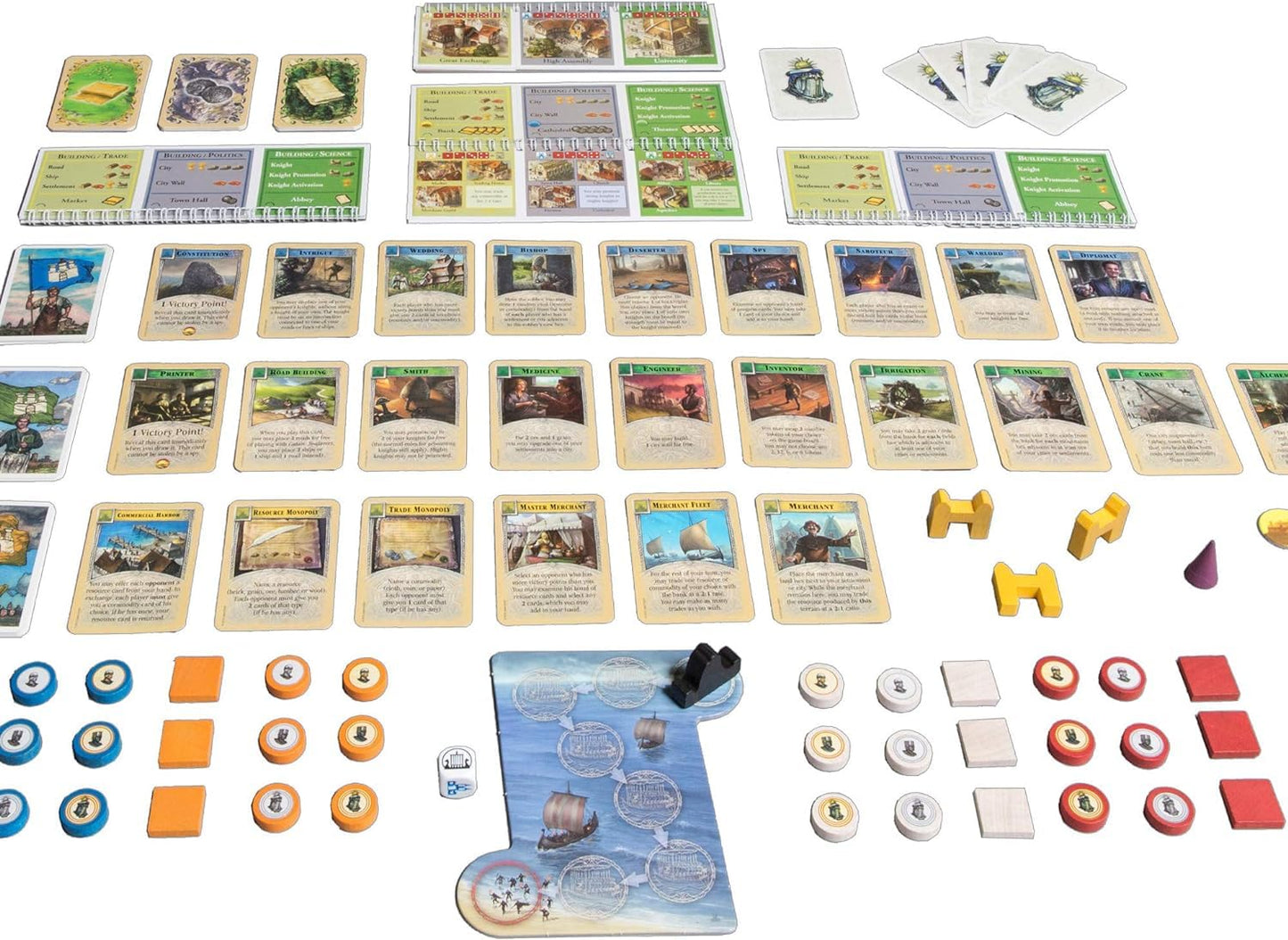Catan: Cities & Knights Expansion Board Game