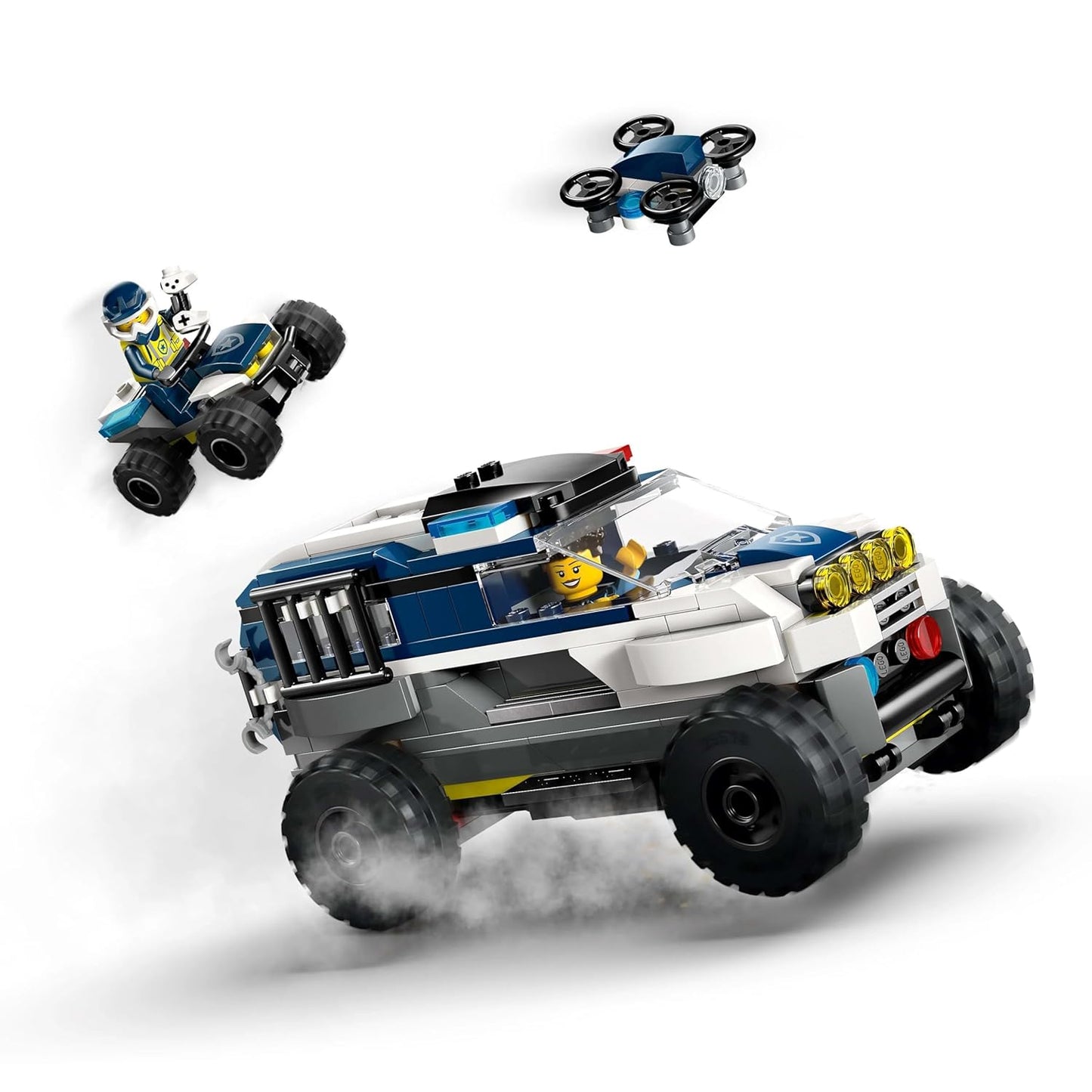 LEGO City Off-Road Police Car Chase Set 60449 Building Blocks Toys for 6+ Gift for Boys and Girls