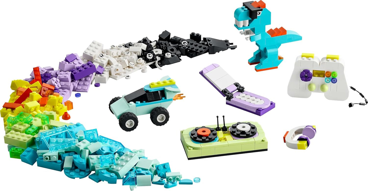 LEGO Classic Cool Creative Box, Colorful Building Bricks Toy 11043 Building Blocks Toys for 5+ Gift for Boys and Girls