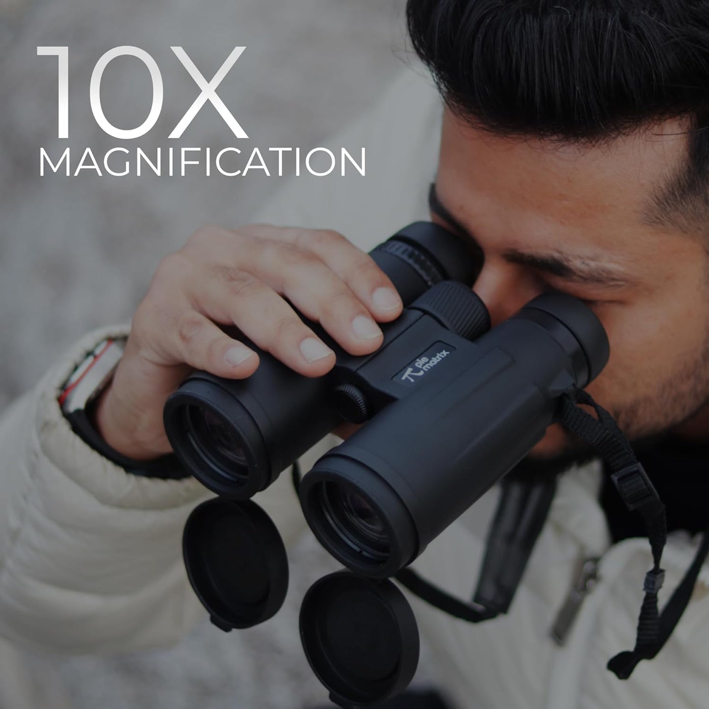 Pie Matrix Swift S10 10X42 Real Binoculars Field View 119 m/1000 m