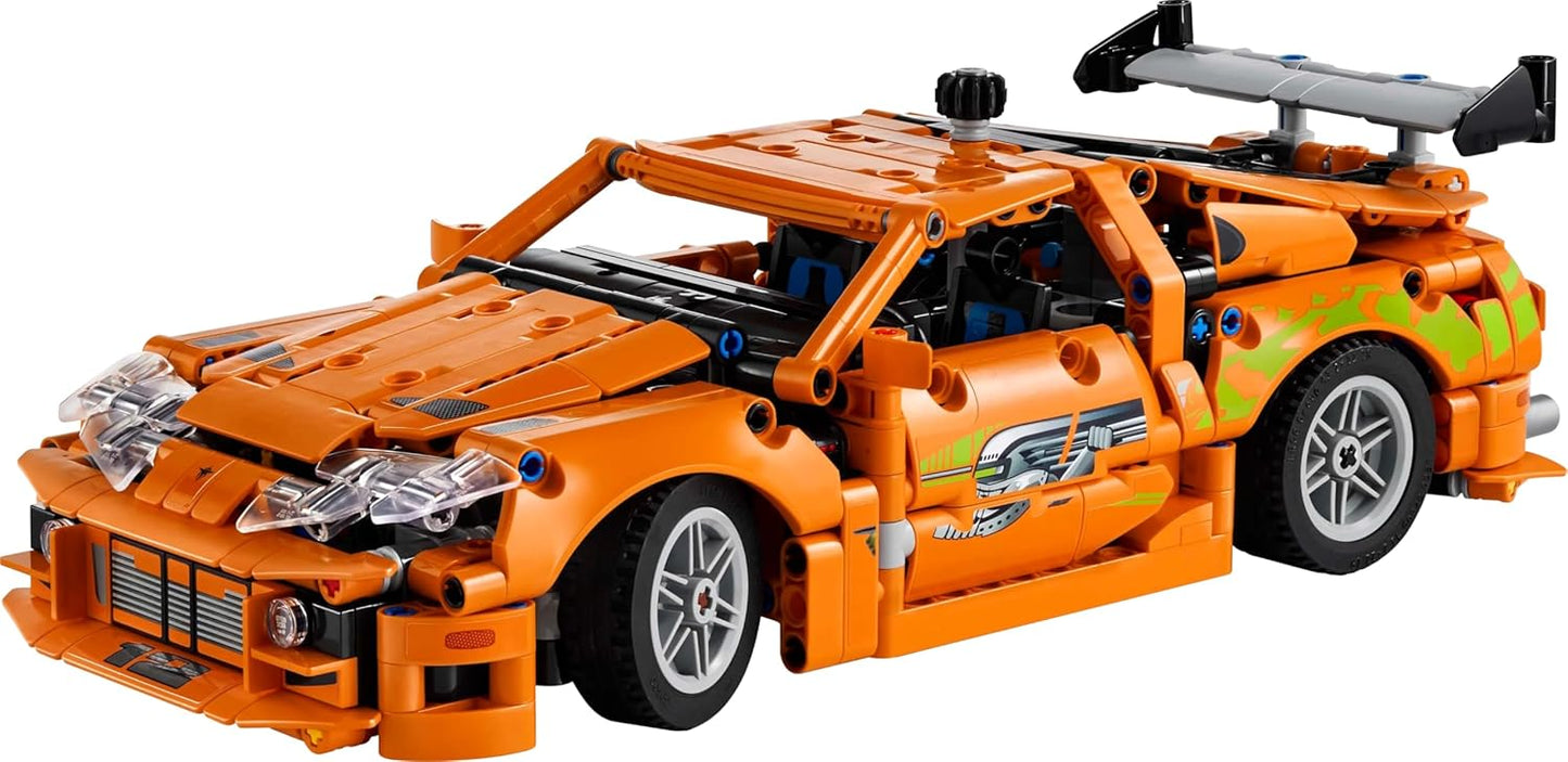 LEGO Technic Fast and Furious Toyota Supra MK4 Toy Car Model Kit 42204 Building Blocks Toys for 9+ Gift for Boys and Girls