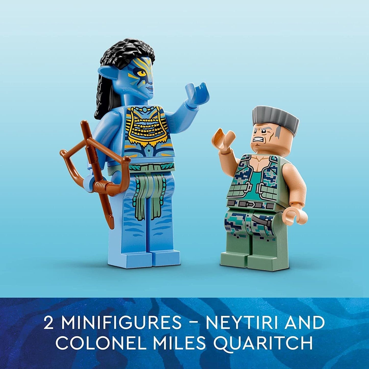 LEGO 75571 Avatar Neytiri & Thanator vs. AMP Suit Quaritch Buildable Action Toy