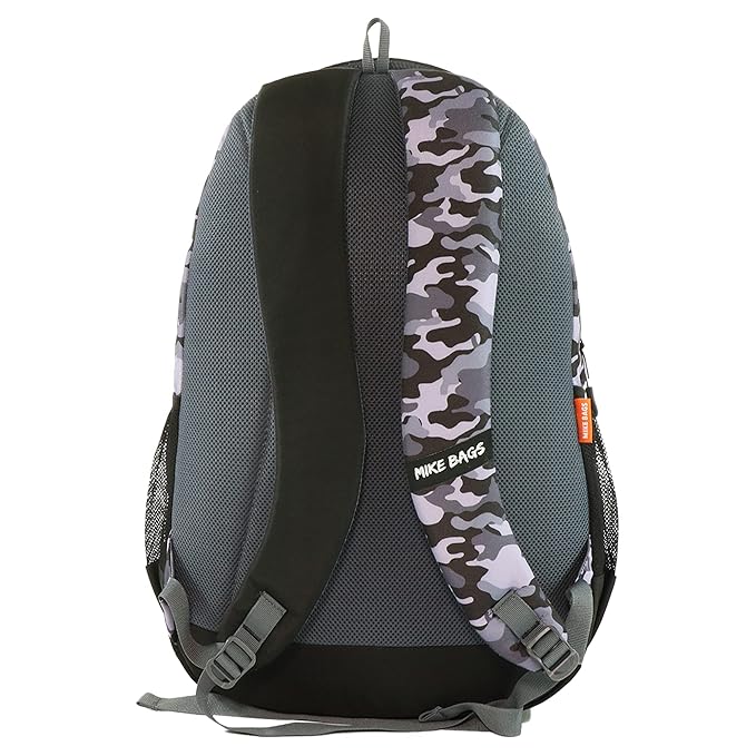 Mike Bags Juno Unisex School Bags For Toddlers – Compact & Cute Grey Backpack