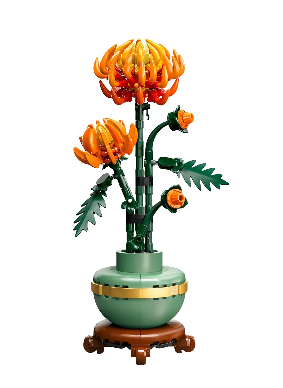 LEGO Icons Chrysanthemum Flower Decor Building Set 10368 Building Blocks for 18+ Gift- Botonical Collection
