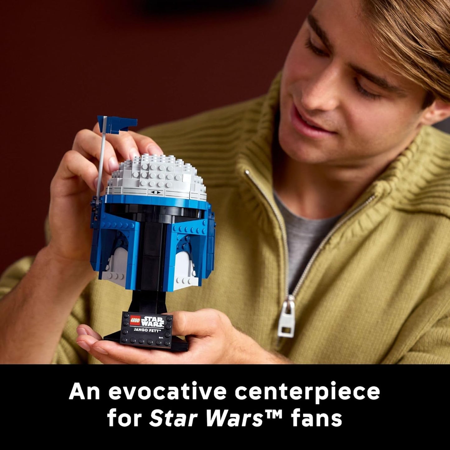 LEGO 75408 Star Wars Jango Fett Helmet Building Set (616 Pieces)