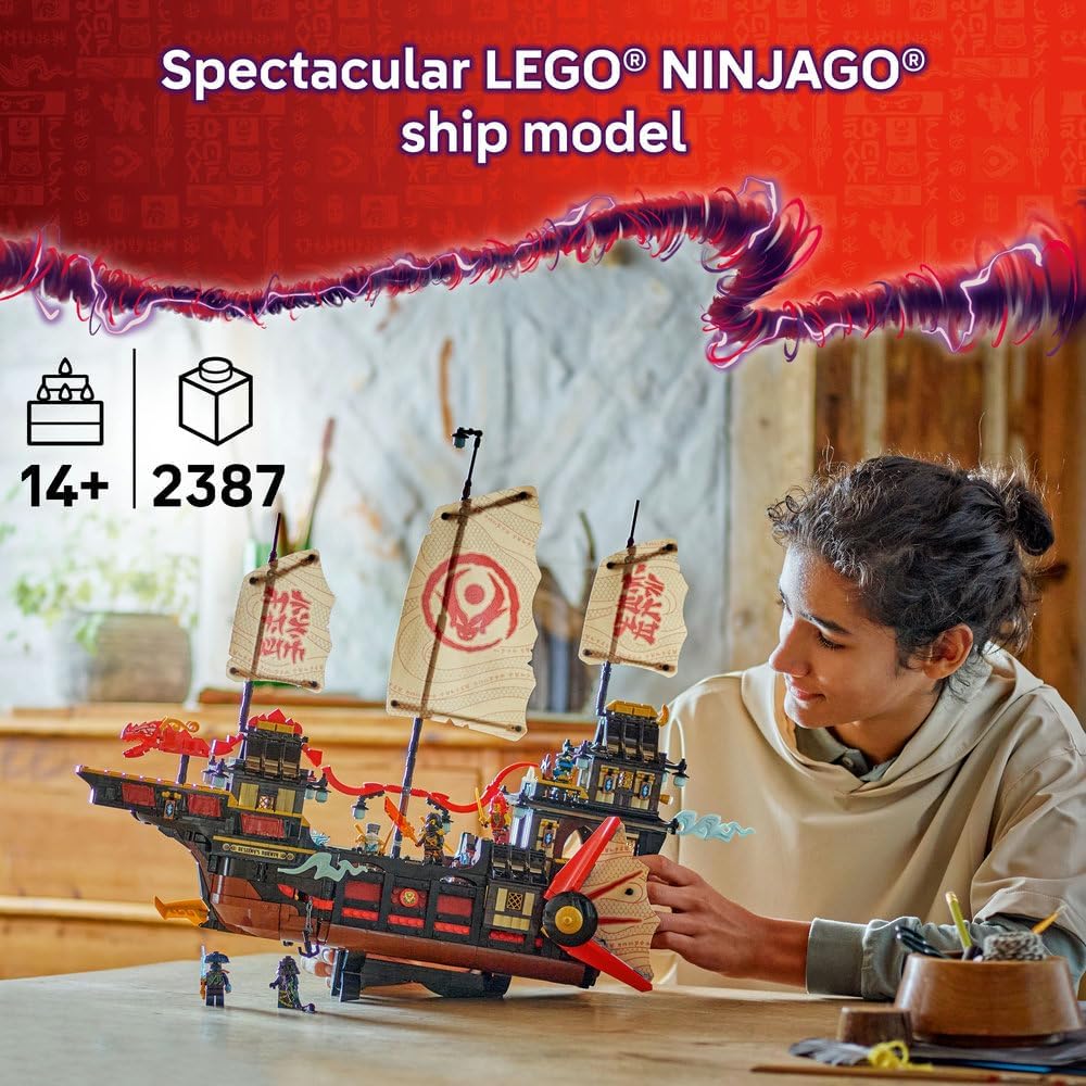 LEGO 71848 NINJAGO The Temple Bounty Building Set (2387 Pieces)
