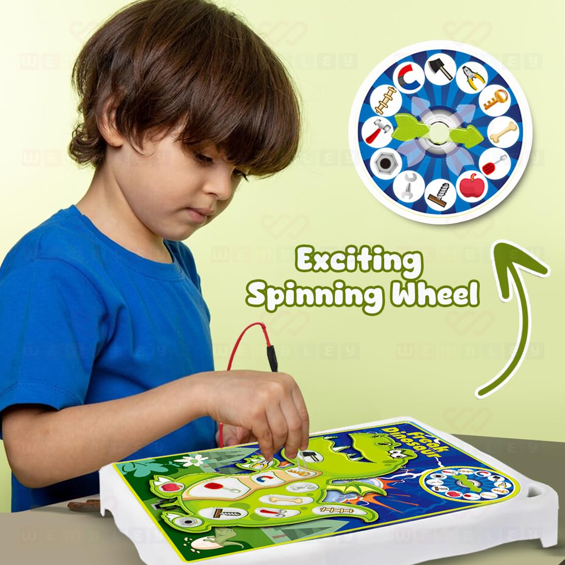 Freak Dinosaur Operation Board Game – Electronic Skill Toy for Kids Ages 4–12