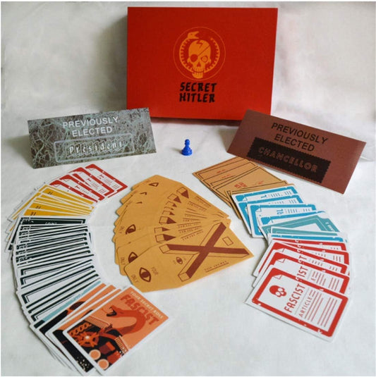 Secret Hitler Board Game Red Box