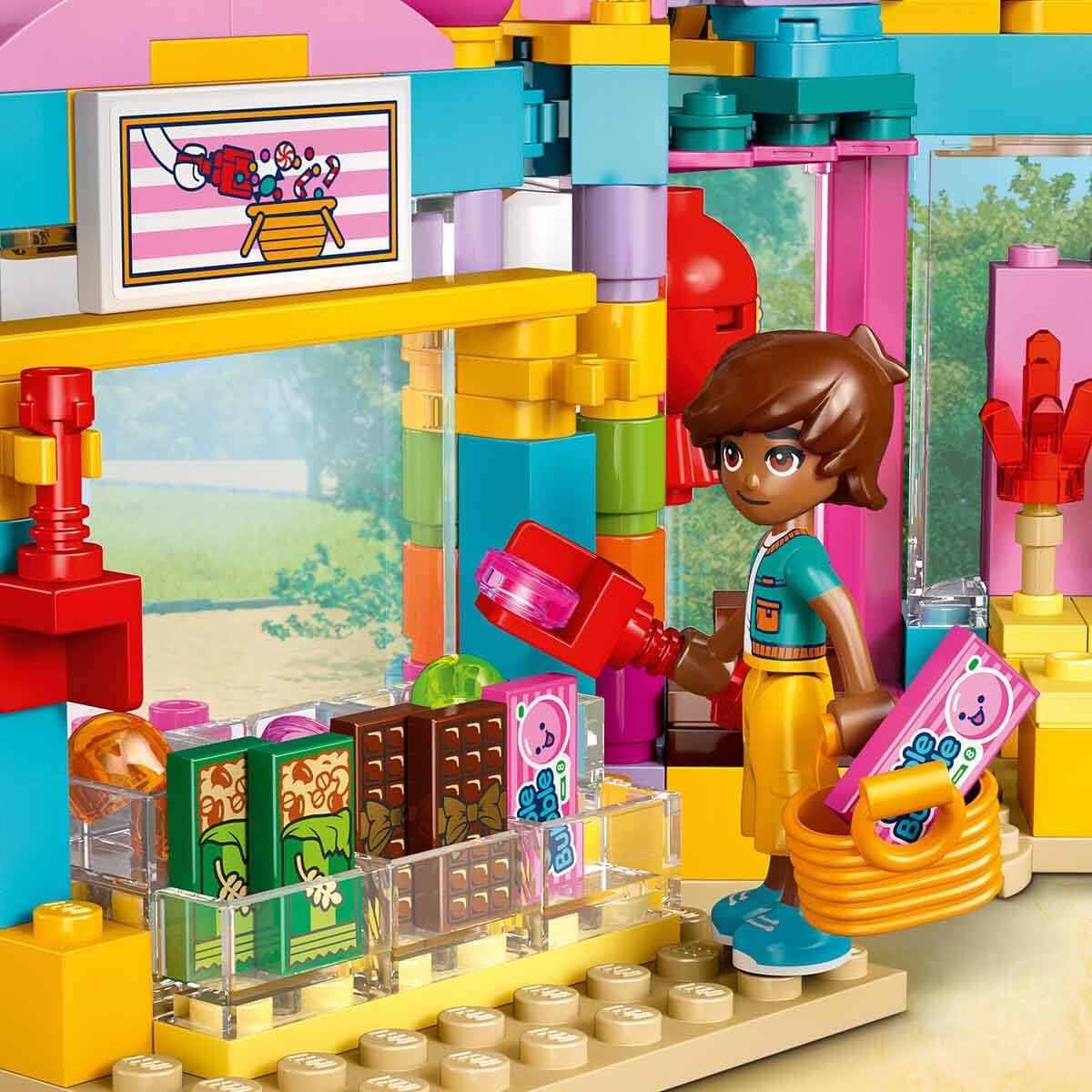 LEGO Friends Heartlake City Candy Store Pretend-Play Set, Role-Play Toy 42649 Building Blocks Toys for 6+ Gift for Boys and Girls