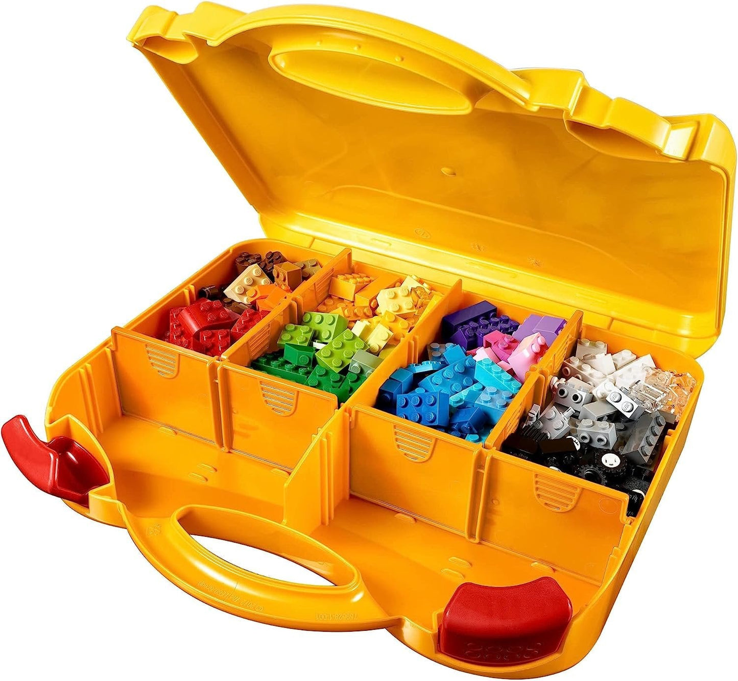 LEGO 10713 Classic Creative Suitcase - Includes Storage Organizer Case with Colorful Building Bricks