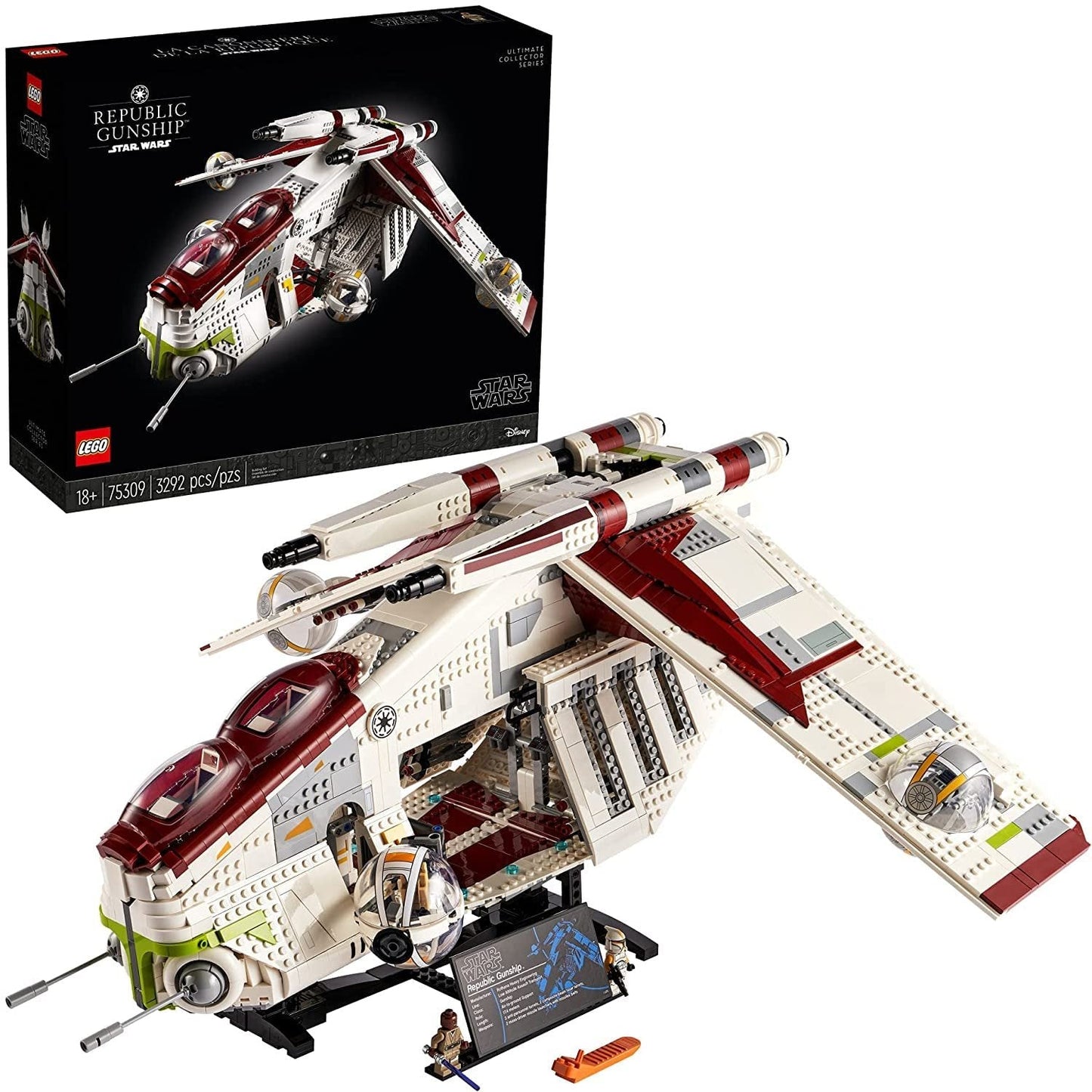 LEGO Star Wars UCS Republic Gunship 75309 – Ultimate Collector's Series Building Kit