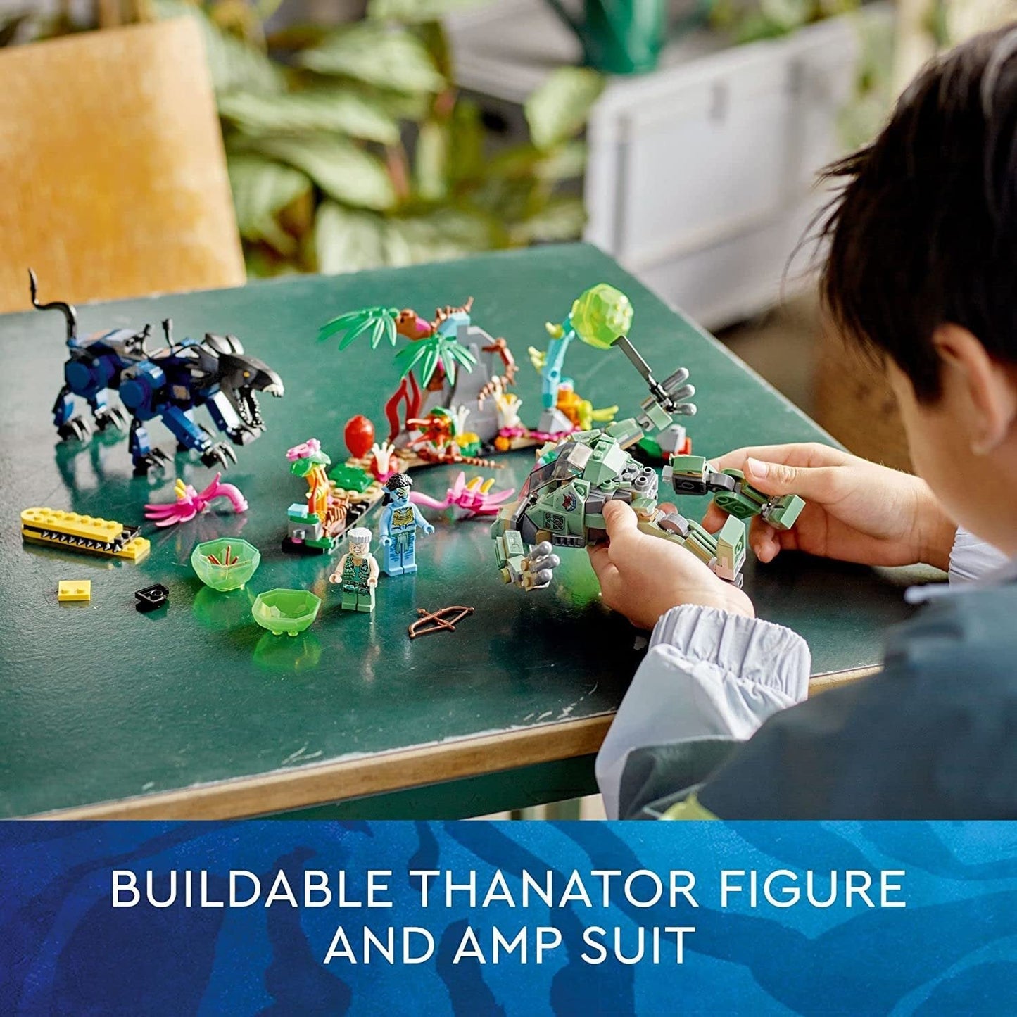 LEGO 75571 Avatar Neytiri & Thanator vs. AMP Suit Quaritch Buildable Action Toy