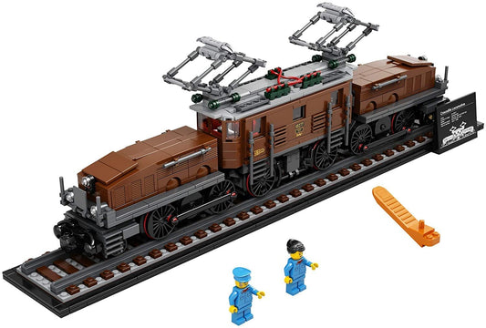 LEGO Crocodile Locomotive 10277 Building Kit; Recreate the Iconic Crocodile Locomotive with This Train Model