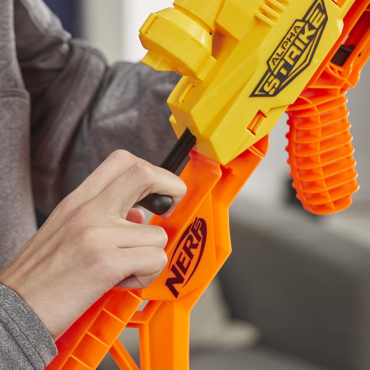 Nerf Alpha Strike Battalion Set - Includes 4 Blasters, 4 Half-Targets, and 25 Official Darts Age 8+