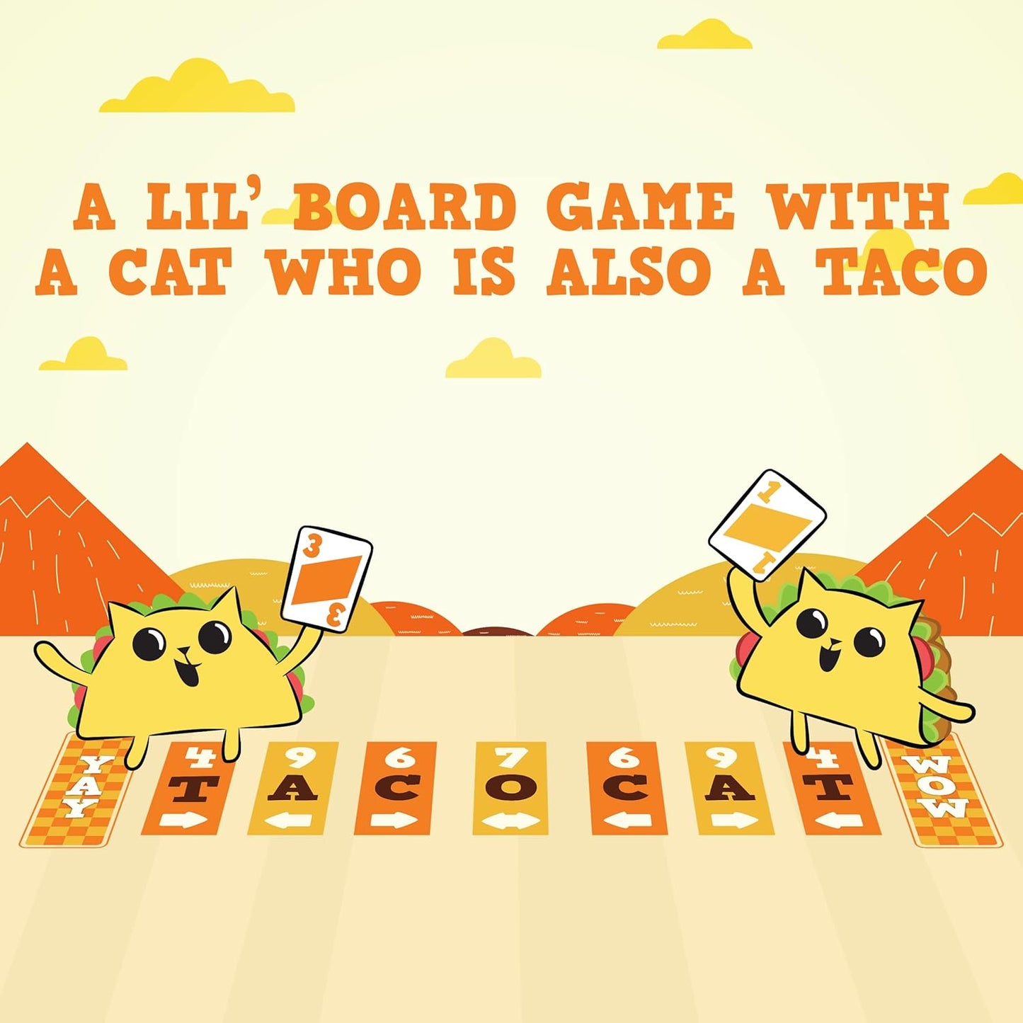 Tacocat Spelled Backwards Board Game