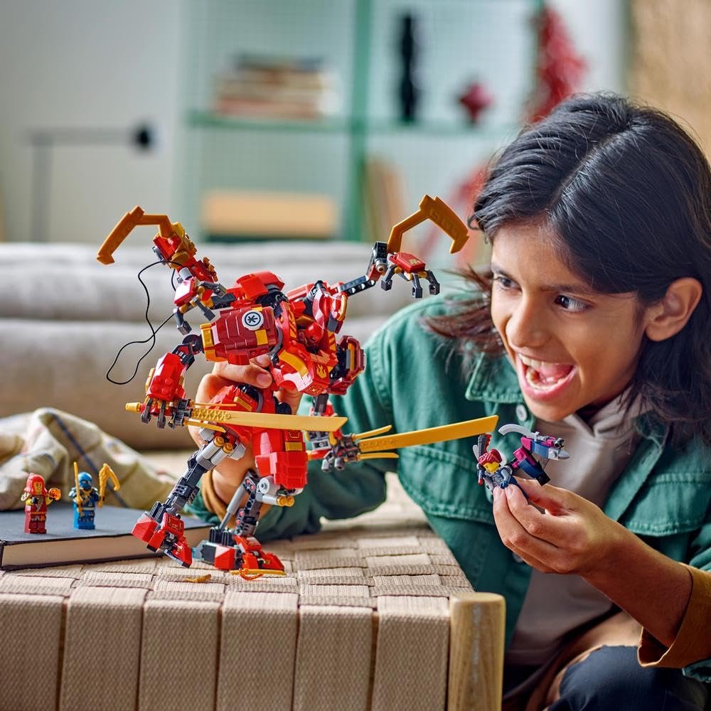 LEGO 71812 NINJAGO Kai’s Ninja Climber Mech Toy Set