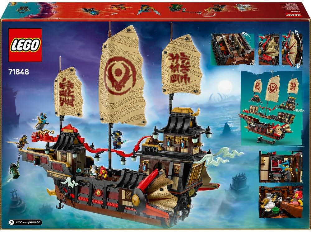 LEGO 71848 NINJAGO The Temple Bounty Building Set (2387 Pieces)