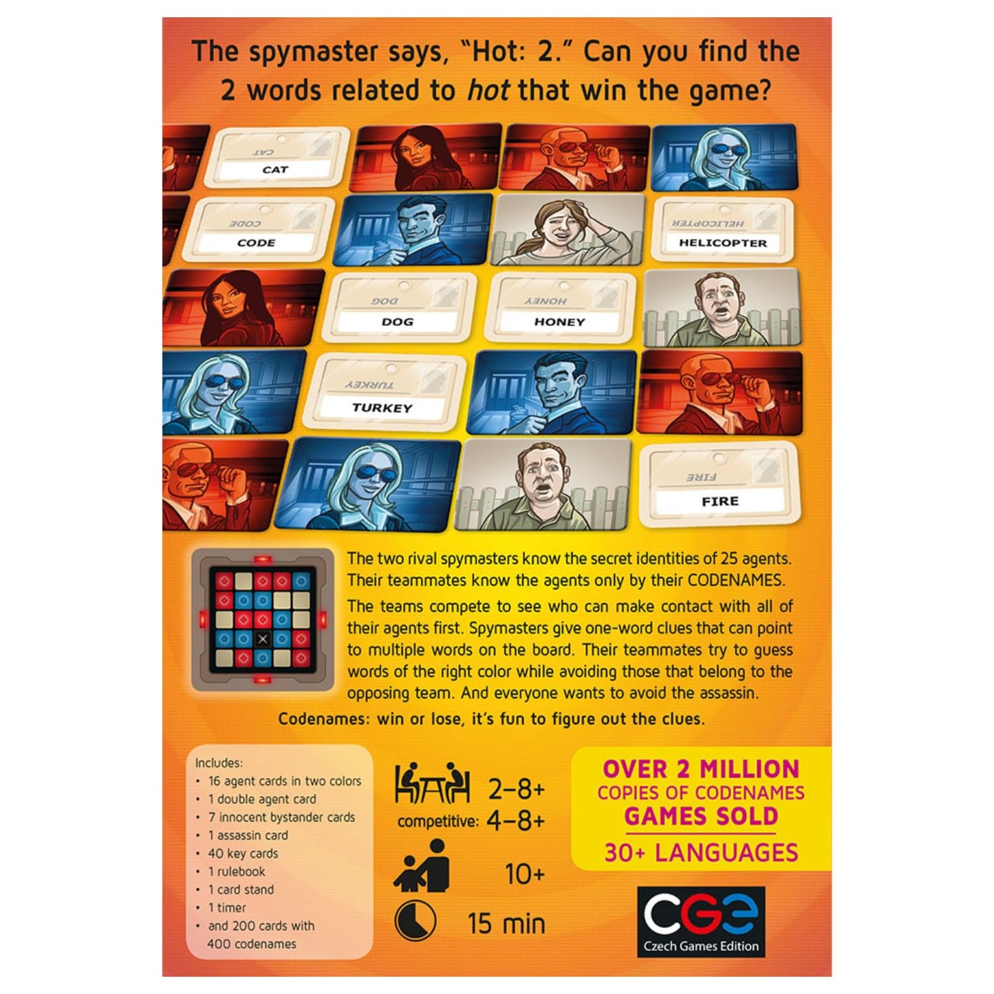 Codenames Czech Games Edition Board Game