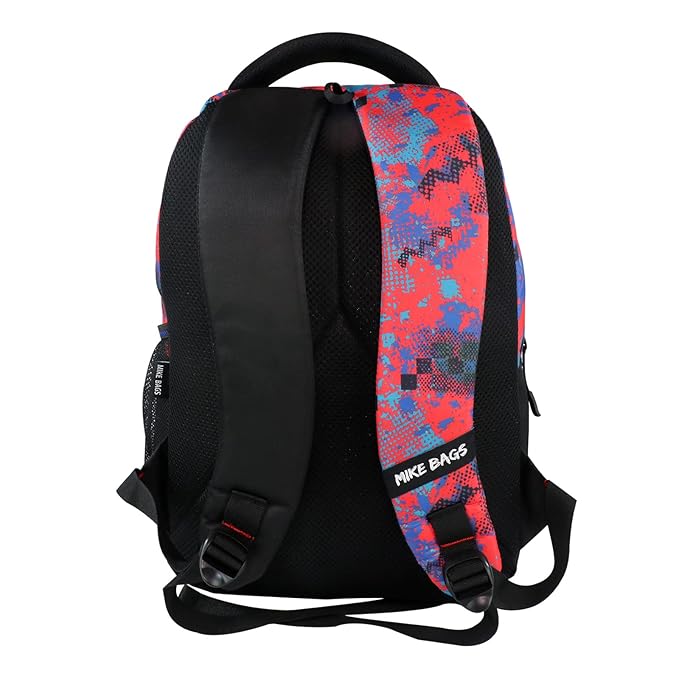 Mike Bags Trio School Bags – 17L | Stylish & Durable Red Backpack