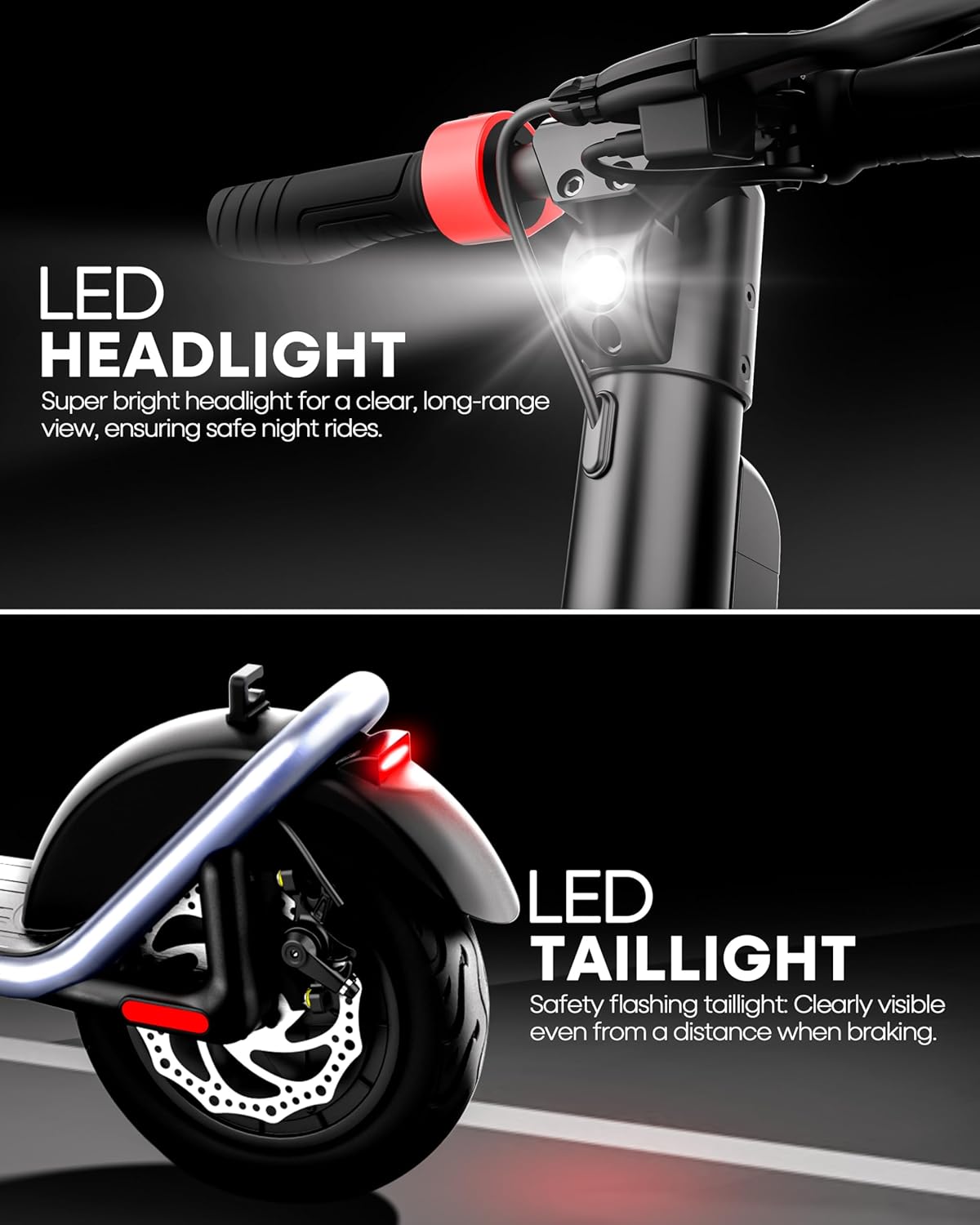 UBOARD X Pro Electric Scooter – 25Km Range, Fast Charging, Foldable E-Ride with LED Display & Dual Brakes (Black)