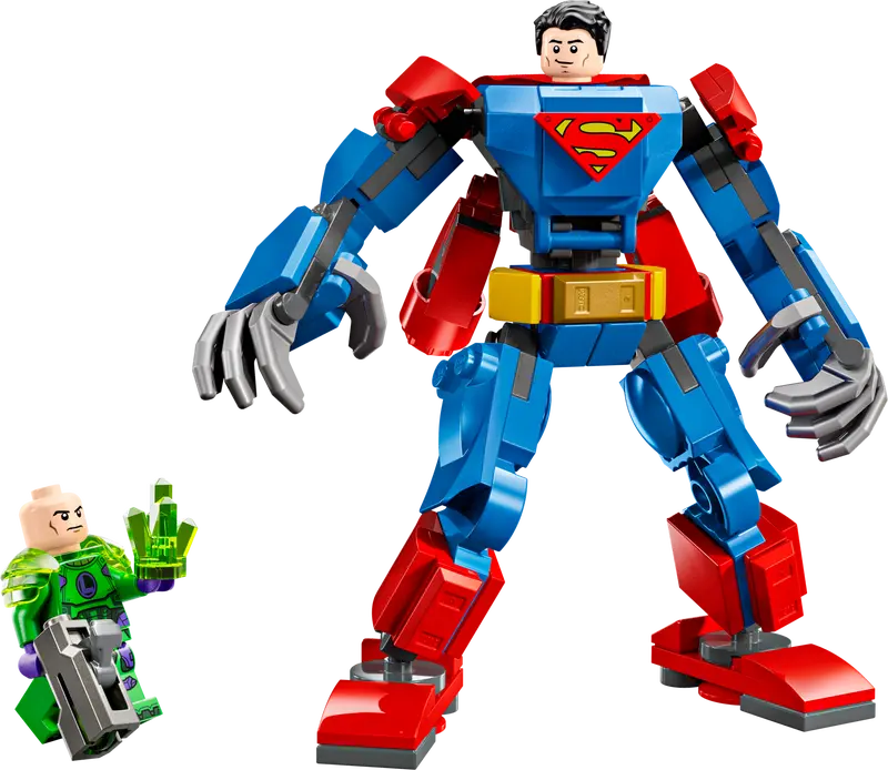 LEGO 76302 DC Superman Mech vs. Lex Luthor Building Set (120 Pieces)