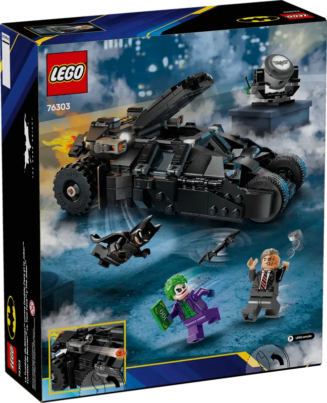 LEGO 76303 DC Batman Tumbler vs. Two-Face & The Joker Building Set (429 Pieces)