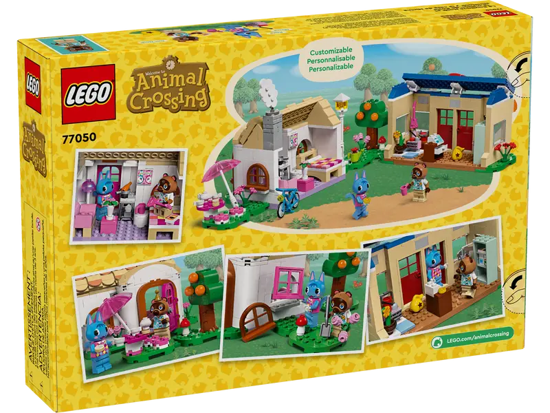 LEGO 77050 Animal Crossing Nook’s Cranny & Rosie's House Building Set (535 Pieces)