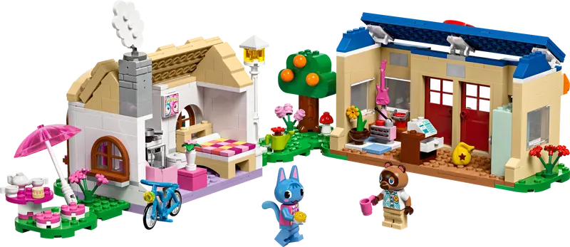 LEGO 77050 Animal Crossing Nook’s Cranny & Rosie's House Building Set (535 Pieces)