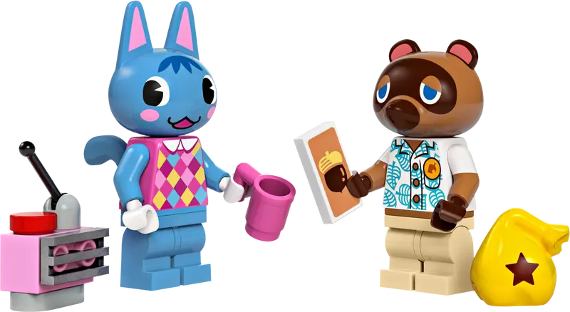 LEGO 77050 Animal Crossing Nook’s Cranny & Rosie's House Building Set (535 Pieces)