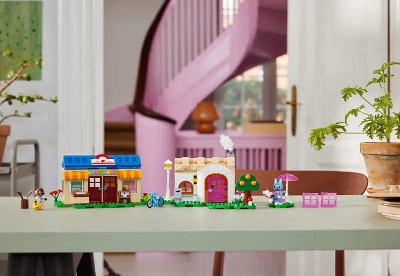 LEGO 77050 Animal Crossing Nook’s Cranny & Rosie's House Building Set (535 Pieces)