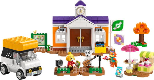 LEGO 77052 Animal Crossing K.K.'s Concert at the Plaza Building Set (550 Pieces)