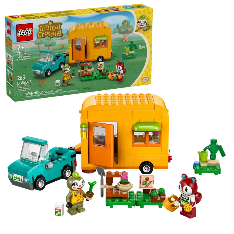 Lego 77054 Leif's Caravan & Garden Shop (263 Pieces)