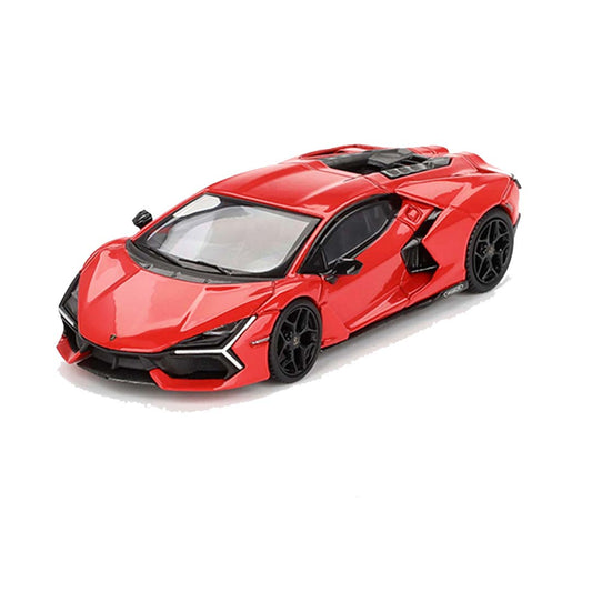 Mini GT 1:64 Lamborghini Revuelto – Arancio Dac Lucido (LHD) Diecast Scale Model Car