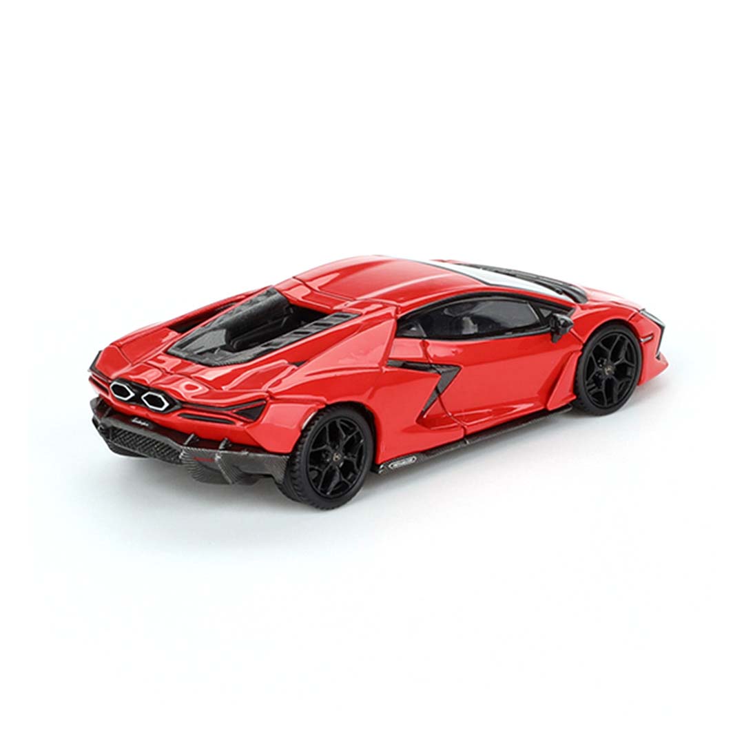 Mini GT 1:64 Lamborghini Revuelto – Arancio Dac Lucido (LHD) Diecast Scale Model Car
