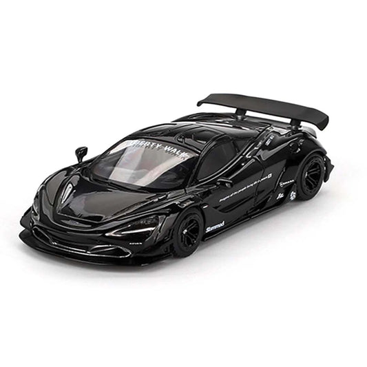 Mini GT 1/64 McLaren 720S LB Works Black LHD Diecast Scale Model Car
