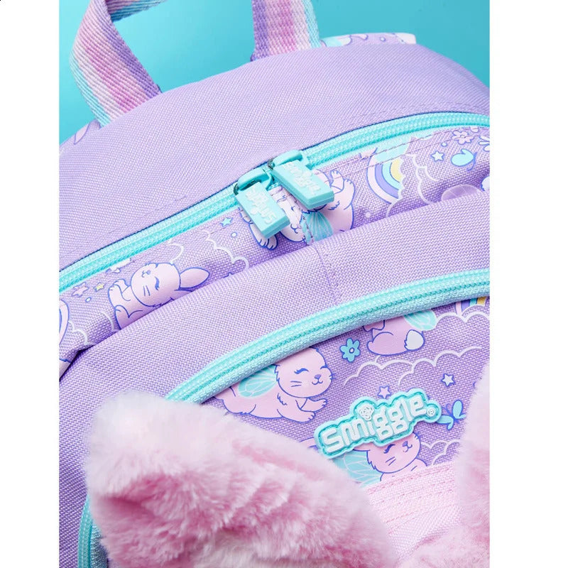 Smiggle School Bag : Rabbit Colorful & Stylish 14 Inch Backpack for Kids