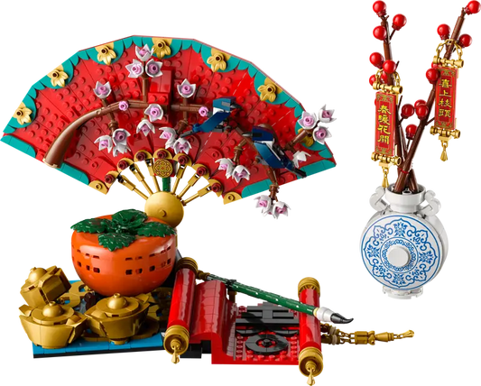 LEGO 80117 Spring Festival Good Fortune Building Set (1021 Pieces)