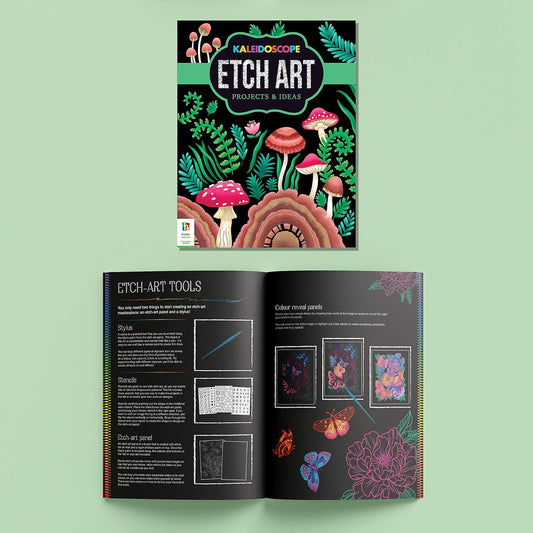 Kaleidoscope Etch Art Creations: Brilliant Nature