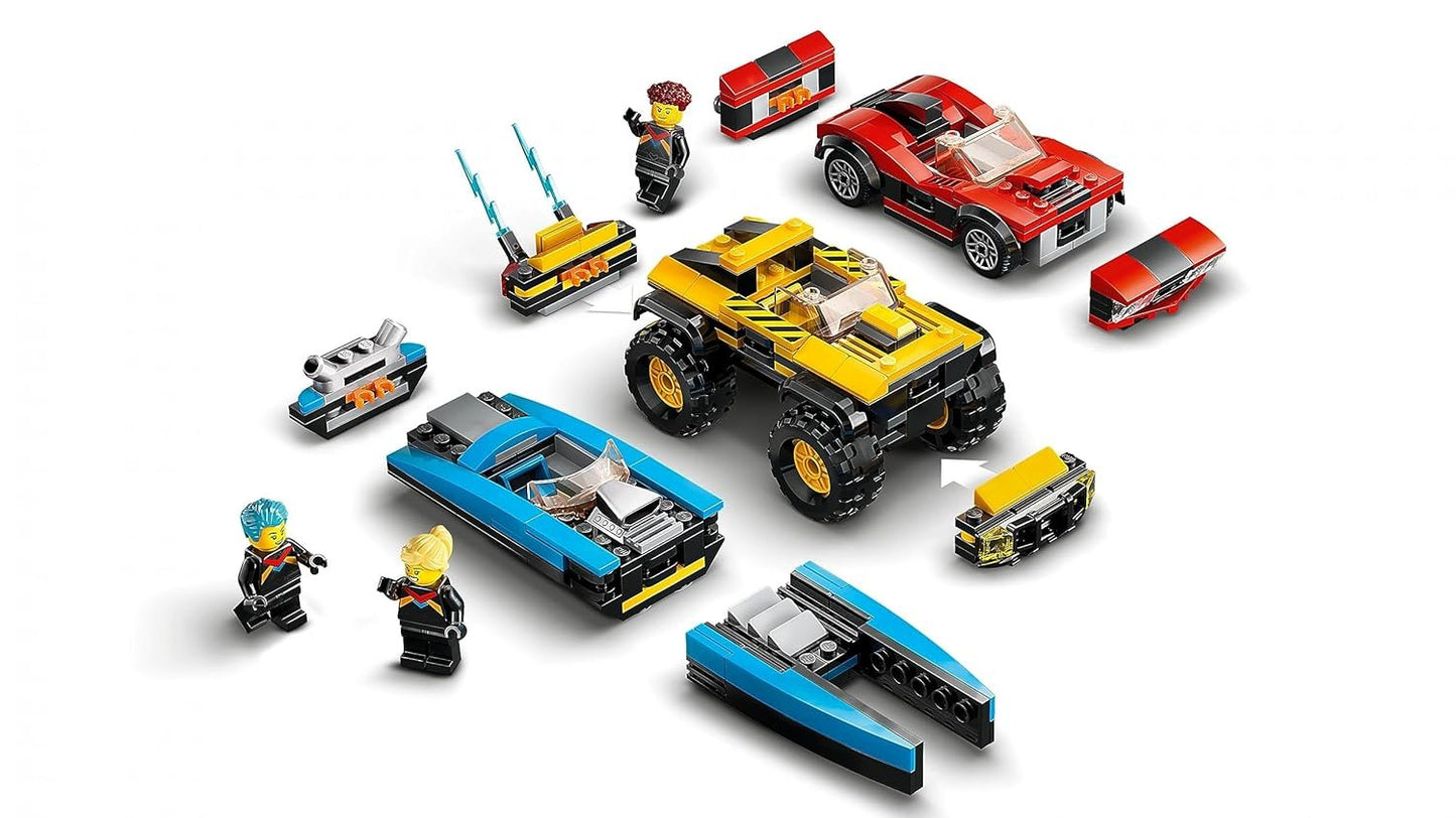 LEGO 60395 City Combo Race Pack Building Toy Set (362 Pieces)
