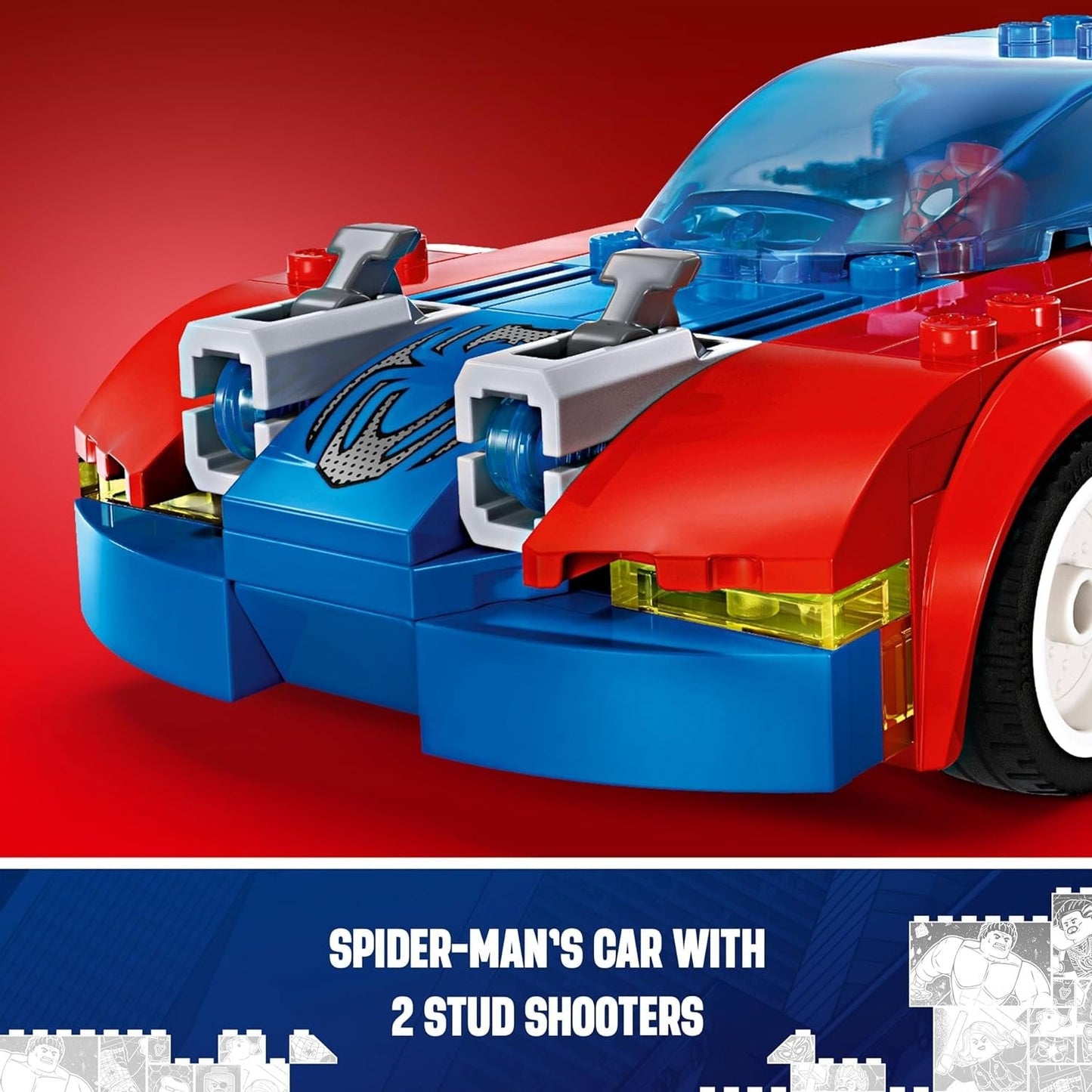 LEGO Marvel Spider-Man Race Car & Venom Green Goblin 76279 (227 Pieces)