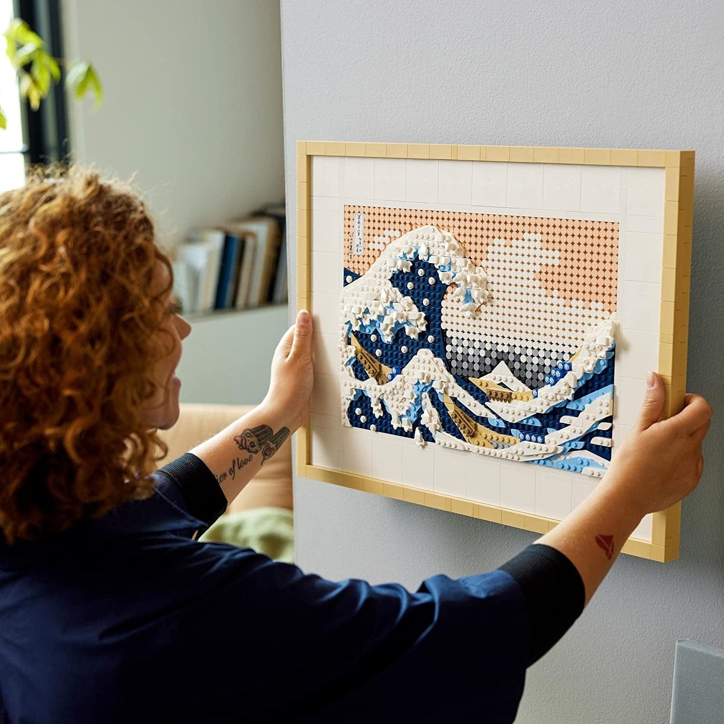 LEGO 31208 Art Hokusai – The Great Wave Building Kit (1,810 Pieces)